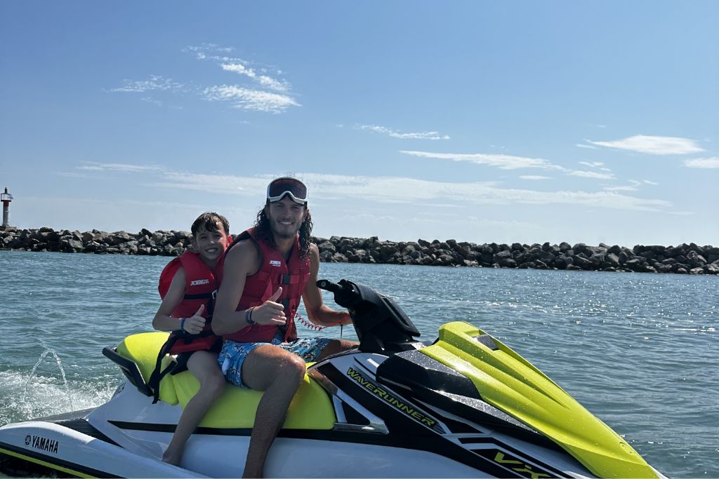 Randonnee jet ski leucate